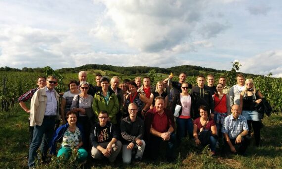 Gruppenfoto Ausflug Burgenland 2015